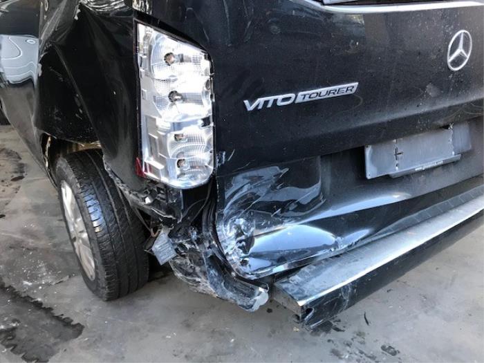 Mercedes Vito Tourer 2.2 114 CDI 16V Salvage vehicle (2018, Black)