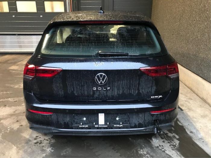 Volkswagen Golf VIII 1.5 TSI BlueMotion 16V Vehículo de desguace (2021, Negro)