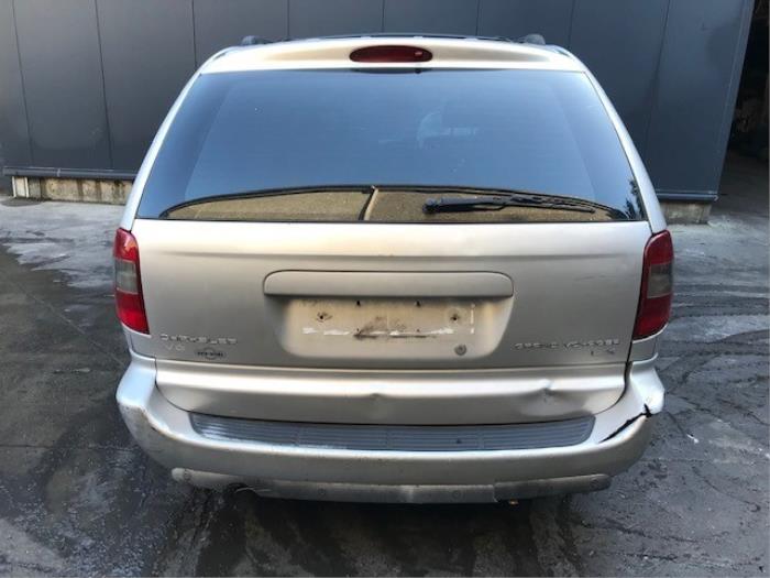 Spoiler Toit Arrière Pour Chrysler Grand Voyager 2001-2006 - Fibre De Verre - Neuf Prêt à Peindre