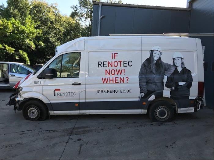 Volkswagen Crafter 2.0 TDI Épave (2019, Blanc)