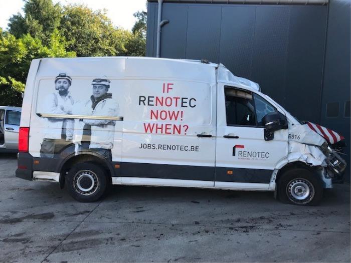 Volkswagen Crafter 2.0 TDI Épave (2019, Blanc)