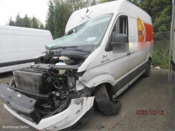 MAN TGE 2.0 TDI Épave (2021, Blanc)