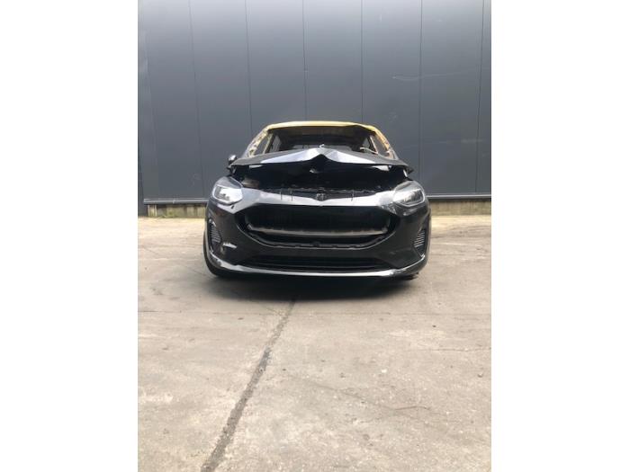 Ford Fiesta 7 1.0 EcoBoost 12V 100 Samochód złomowany (2022, Metalik, Czarny)