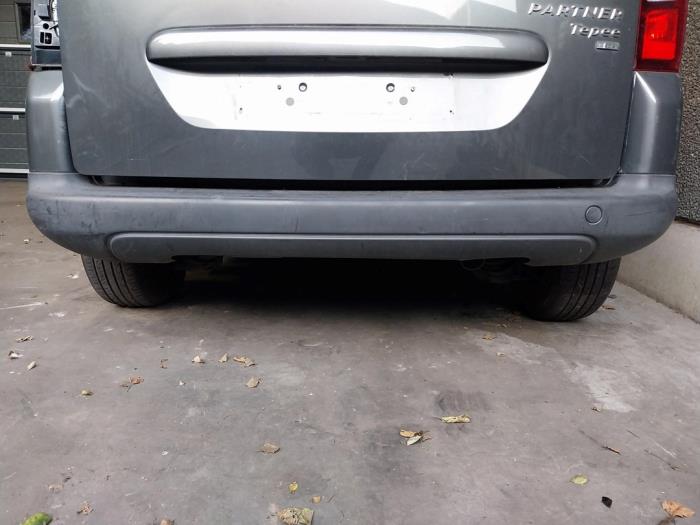 Peugeot Partner Tepee 1.6 HDI 90 Salvage vehicle (2015, Gray)