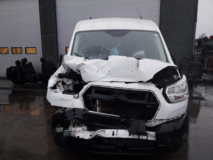 Ford Transit 2.0 TDCi 16V Eco Blue 130 Épave (2020, Blanc)
