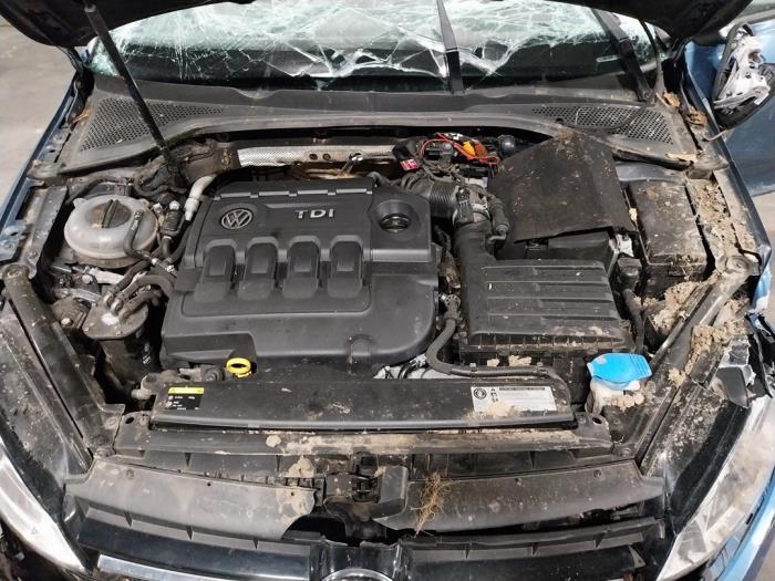Volkswagen Golf VII 1.6 TDI 16V Épave (2014, Bleu)