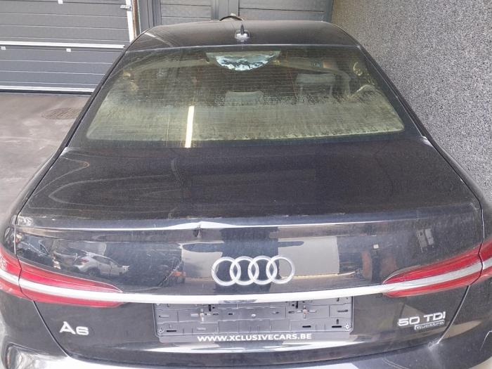 Audi A6 3.0 V6 24V 50 TDI Mild hybrid Quattro Épave (2019, Noir)