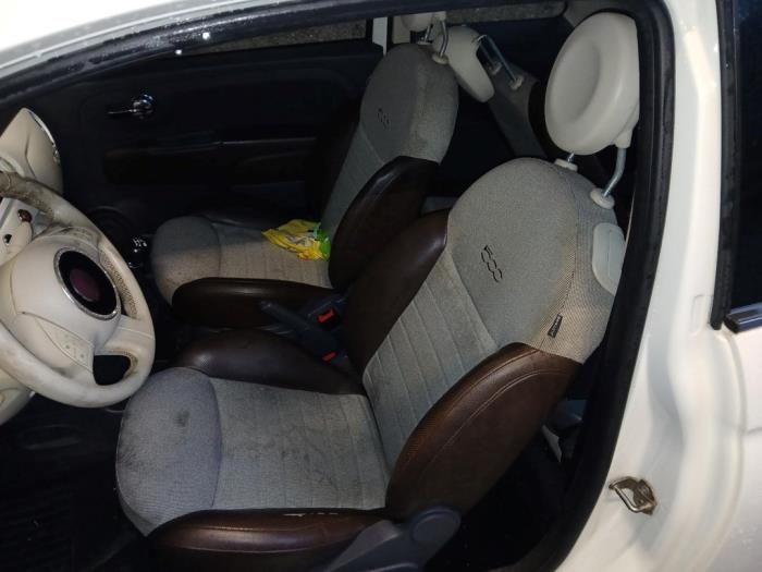 Fiat 500C 0.9 TwinAir 85 Épave (2011, Blanc)