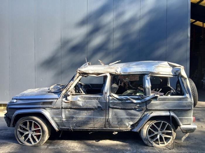 Mercedes G AMG 5.5 G 63 AMG V8 32V Épave (2017, Gris)