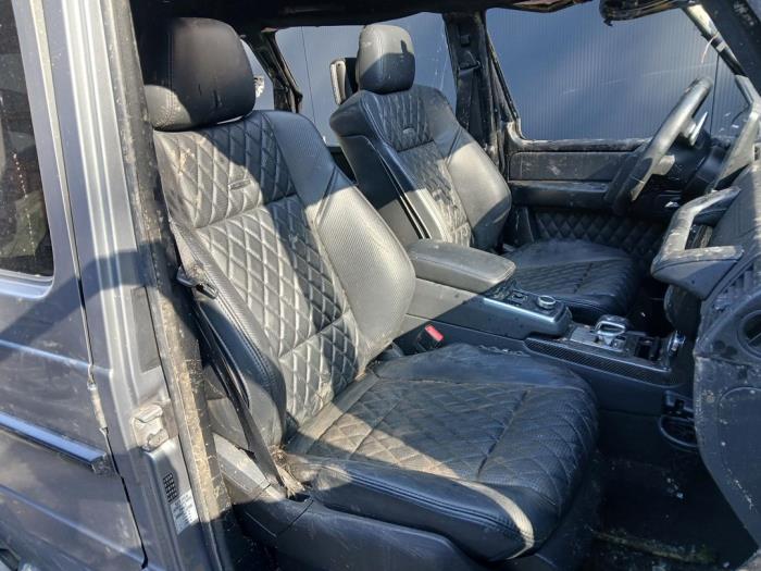Mercedes G AMG 5.5 G 63 AMG V8 32V Épave (2017, Gris)