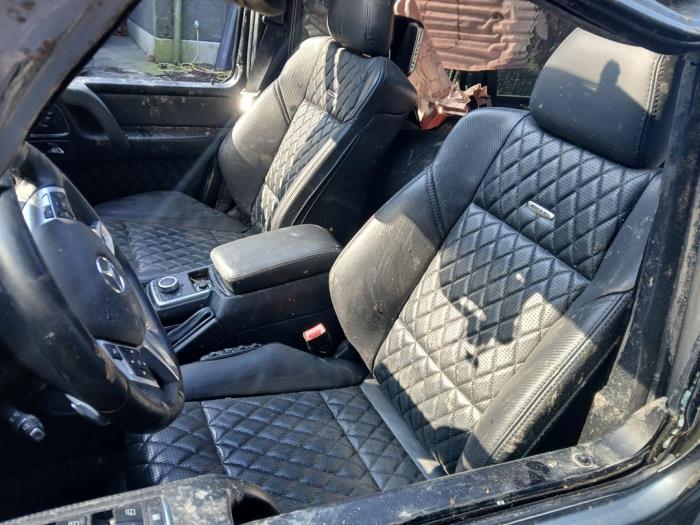 Mercedes G AMG 5.5 G 63 AMG V8 32V Épave (2017, Gris)