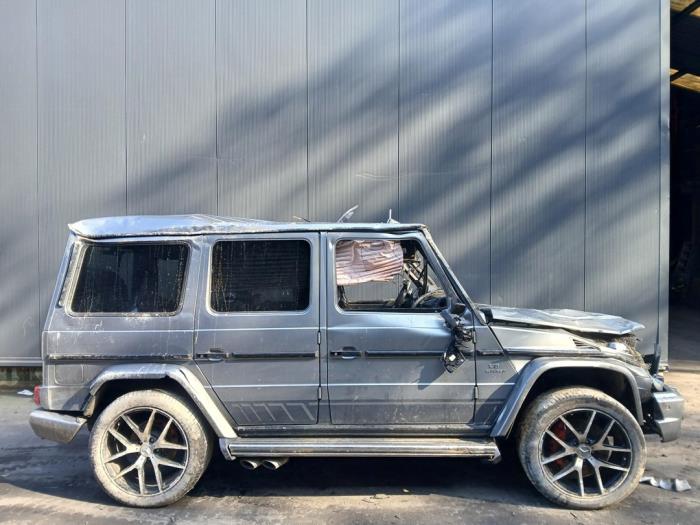 Mercedes G AMG 5.5 G 63 AMG V8 32V Épave (2017, Gris)