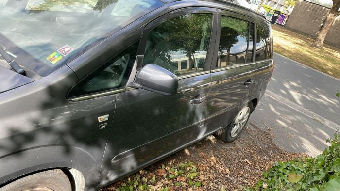 Opel Zafira 1.7 CDTi 16V Skrotfordon (2010, GRIJS)