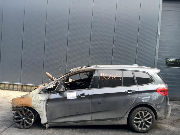 BMW 2 serie Gran Tourer 218d 2.0 TwinPower Turbo 16V Skrotfordon (2018, GRIJS)