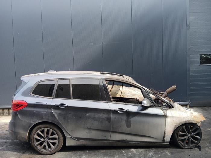 BMW 2 serie Gran Tourer 218d 2.0 TwinPower Turbo 16V Skrotfordon (2018, GRIJS)