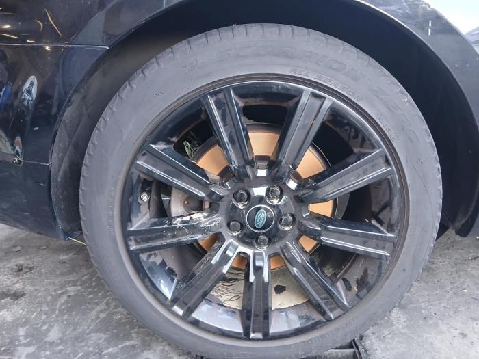 Landrover Range Rover Sport 3.0 D250 MHEV Vehículo de desguace (2021, Negro)