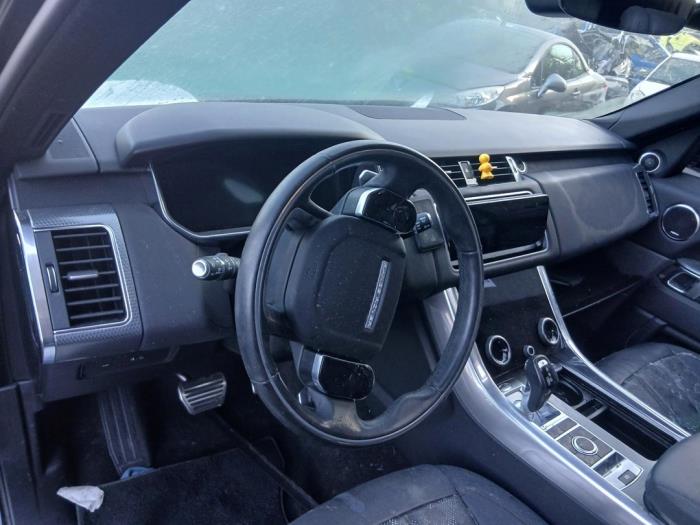 Landrover Range Rover Sport 3.0 D250 MHEV Vehículo de desguace (2021, Negro)