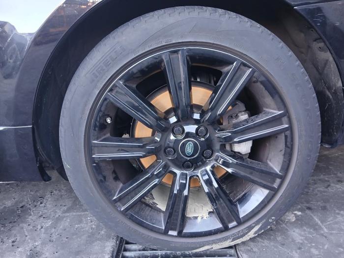 Landrover Range Rover Sport 3.0 D250 MHEV Vehículo de desguace (2021, Negro)