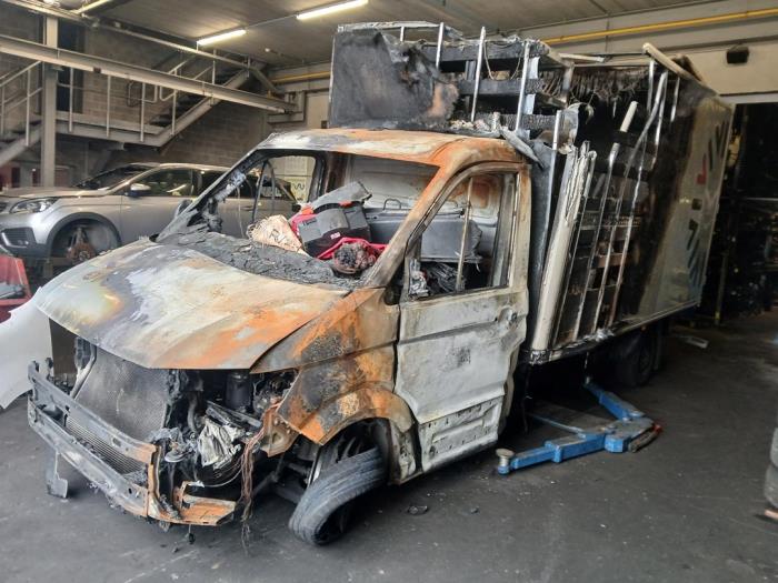 MAN TGE 2.0 TDI Samochód złomowany (2021, Bialy)