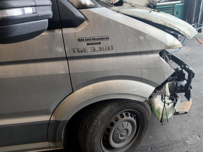 MAN TGE 2.0 TDI Samochód złomowany (2021, Bialy)