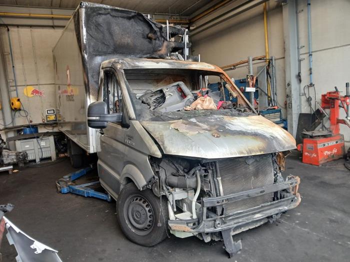 MAN TGE 2.0 TDI Samochód złomowany (2021, Bialy)
