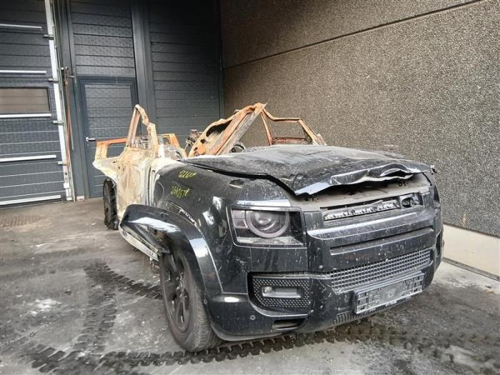 Landrover Defender II 2.0 D240 Salvage vehicle (2020, Black)