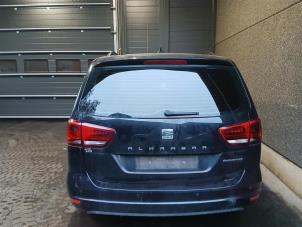 Seat Alhambra 2.0 TDI 16V Samochód złomowany (2018, Czarny)