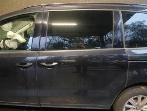 Seat Alhambra 2.0 TDI 16V Samochód złomowany (2018, Czarny)