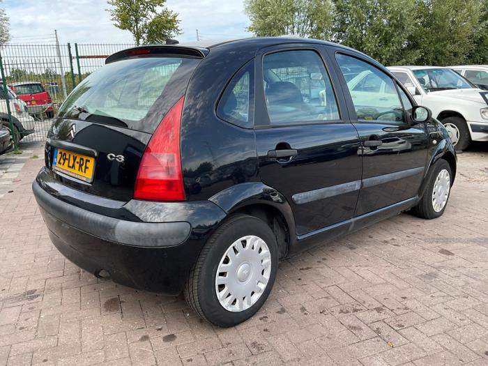 Citroen C3 1.1 Coche dañado (2003, Negro)