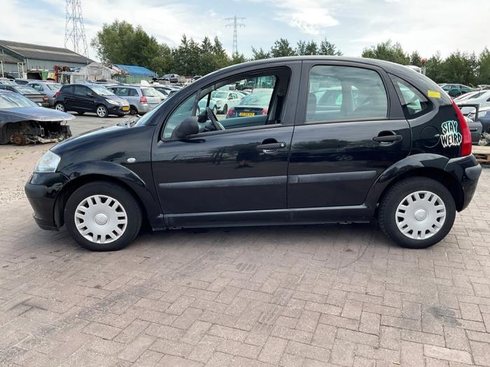 Citroen C3 1.1 Coche dañado (2003, Negro)