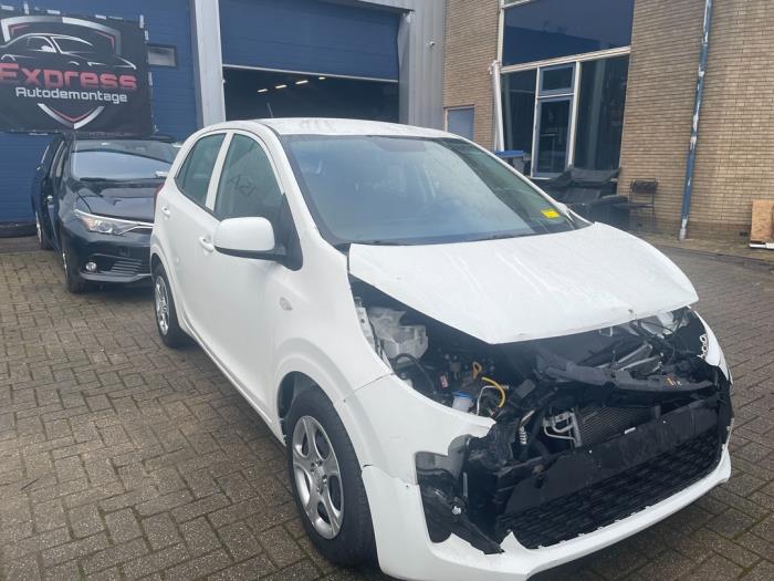 Kia Picanto 1.0 12V Skrotfordon (2018, WIT)