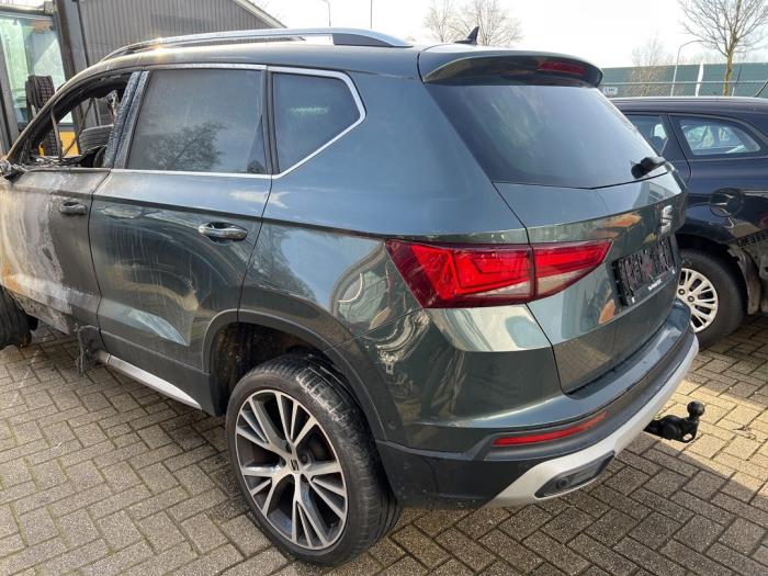 Seat Ateca Tsi V Salvage Vehicle Green