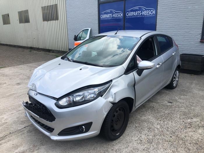 Ford Fiesta 6 1.0 SCI 12V 80 Schrottauto (2016, Silbergrau, Moondust)