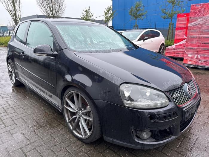 Volkswagen Golf V 2.0 TFSI GTI 16V Épave (2005, Noir)