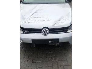 Volkswagen Golf VII 1.4 TSI 16V Samochód złomowany (2016, Srebrnoszary)