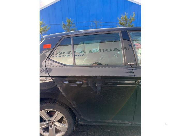Skoda Fabia III 1.2 TSI 16V Vehículo de desguace (2016, Negro)