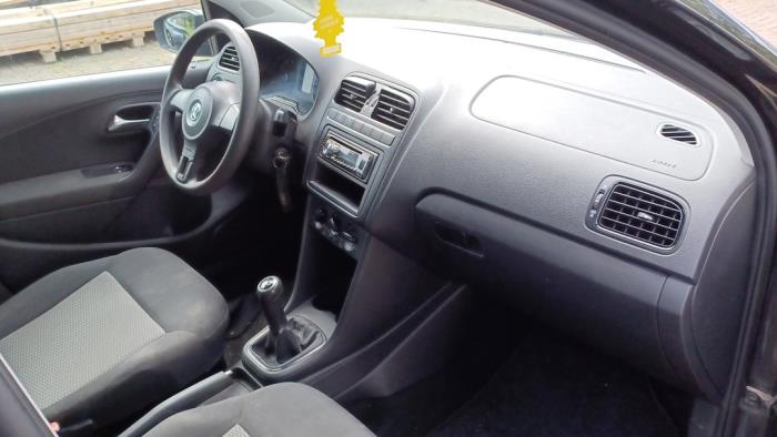 Volkswagen Polo V 1.2 12V Vehículo de desguace (2009, Negro)