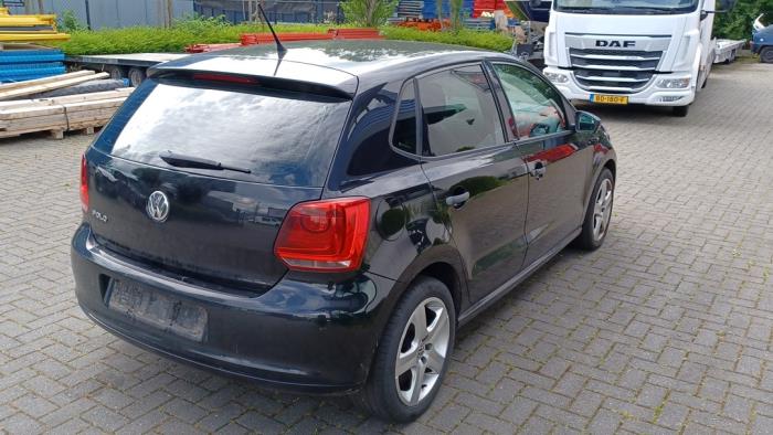 Volkswagen Polo V 1.2 12V Vehículo de desguace (2009, Negro)