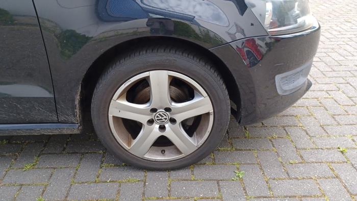 Volkswagen Polo V 1.2 12V Vehículo de desguace (2009, Negro)