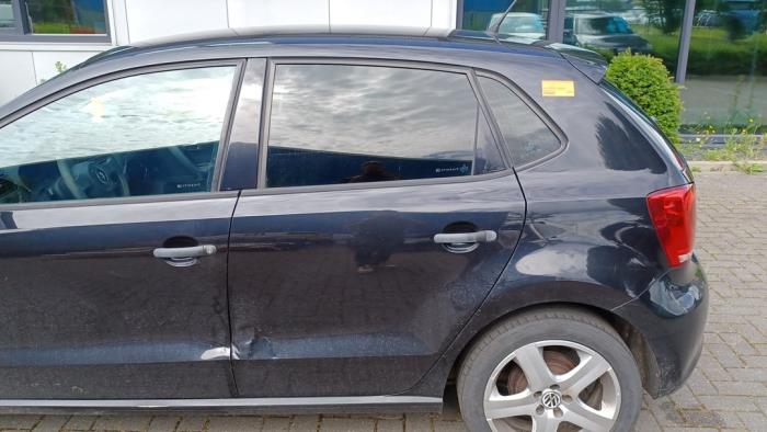 Volkswagen Polo V 1.2 12V Vehículo de desguace (2009, Negro)