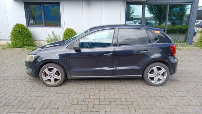 Volkswagen Polo V 1.2 12V Vehículo de desguace (2009, Negro)