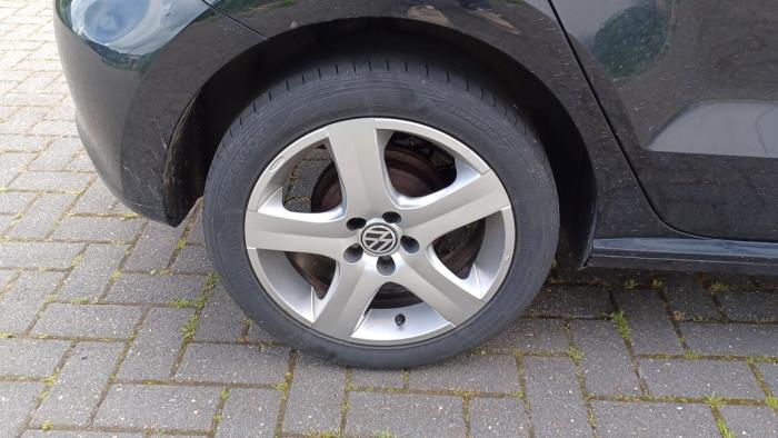 Volkswagen Polo V 1.2 12V Vehículo de desguace (2009, Negro)
