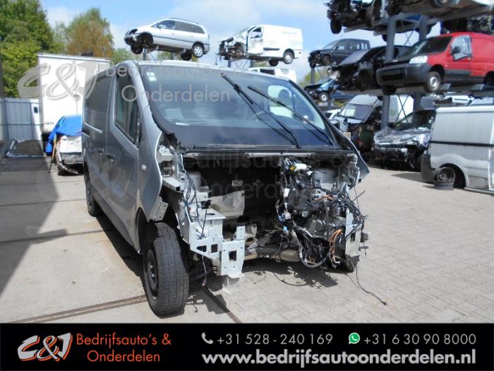 Opel Vivaro 1.6 CDTI BiTurbo 120 Vehículo de desguace (2016, Plateado)