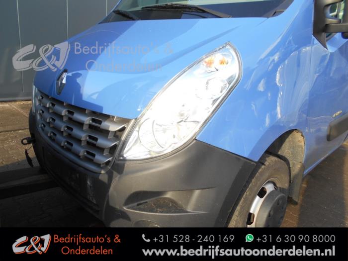 Renault Master IV 2.3 dCi 145 16V RWD Vehículo de desguace (2012, Azul)