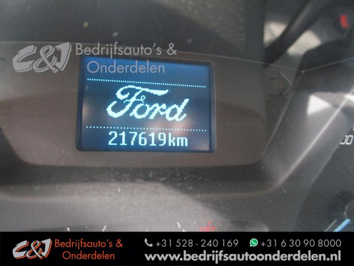 Ford Transit Custom 2.2 TDCi 16V Samochód złomowany (2014, Zólty, Bialy)