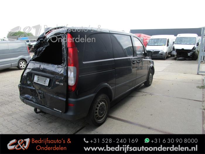 Mercedes Vito 2.2 109 CDI 16V Salvage vehicle (2010, Black)