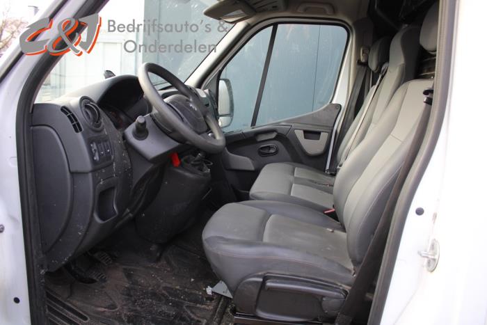 Opel Movano 2.3 CDTi BiTurbo 16V Épave (2018, Blanc)
