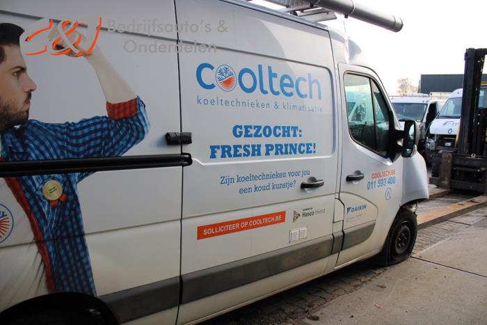 Opel Movano 2.3 CDTi BiTurbo 16V Épave (2018, Blanc)
