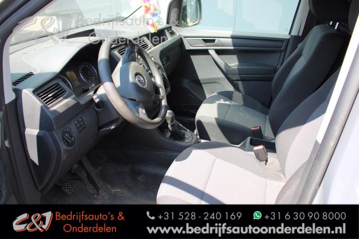 Volkswagen Caddy IV 2.0 TDI 16V DPF Épave (2015, Gris souris)