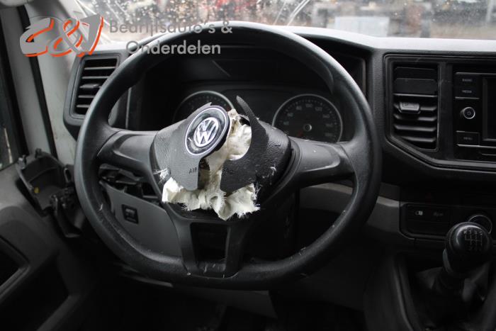 Volkswagen Crafter 2.0 TDI FWD Vehículo de desguace (2020, Blanco)